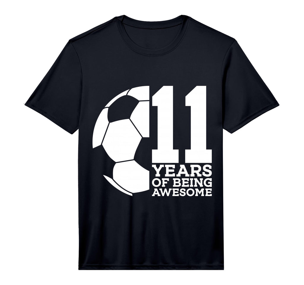 11 Years Being Awesome Soccer 11Th T-Shirt - Streetwear Style for Adults - T-Shirt, Sweatshirt, Hoodie