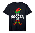 Mens Soccer Elf Family Matching Pajama T-Shirt - Graphic Print Men Women - T-Shirt, Sweatshirt, Hoodie