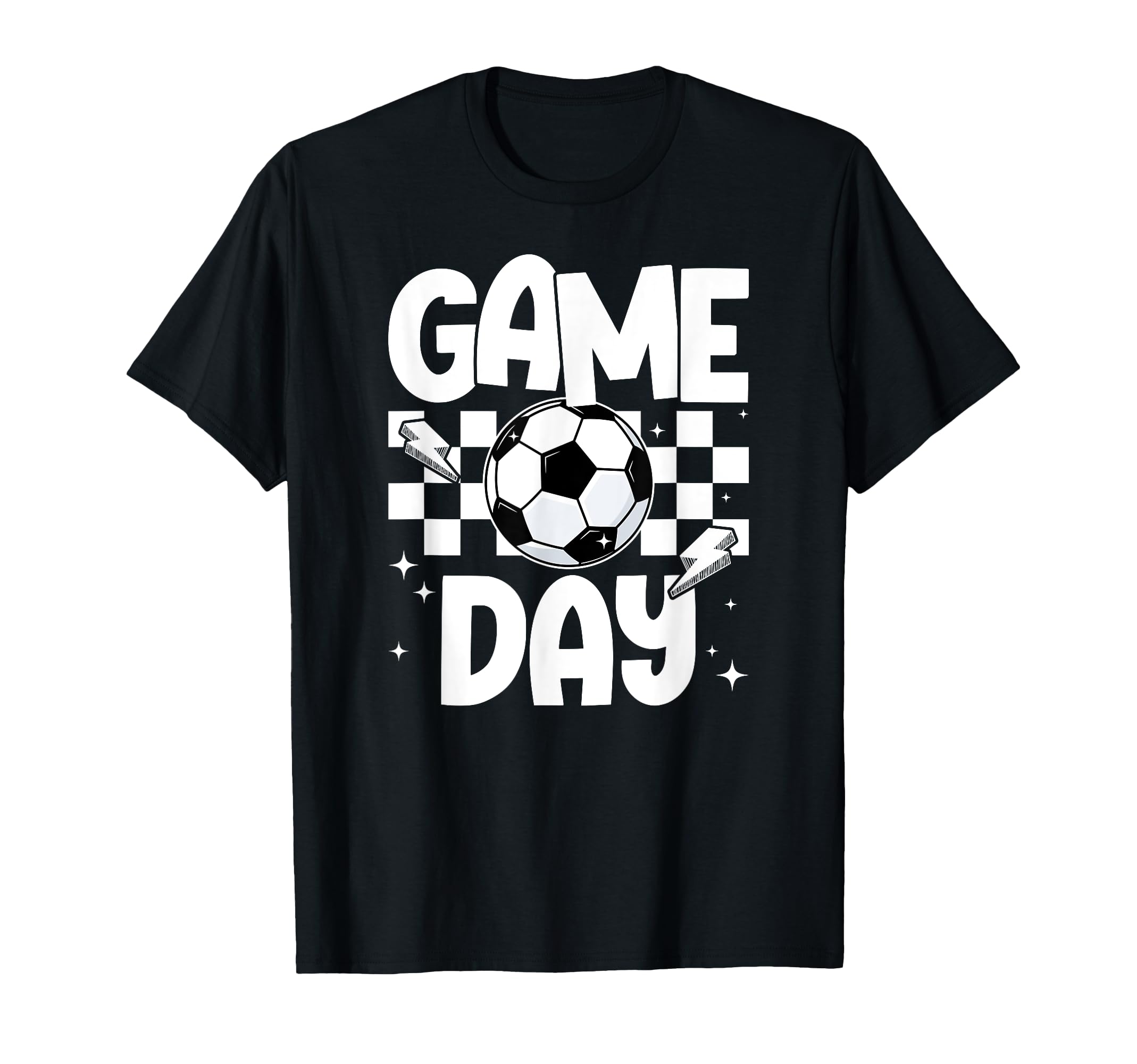Game Day Soccer Funny Soccer Game Day T-Shirt - Graphic Print Men Women - T-Shirt, Sweatshirt, Hoodie