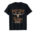 Brother Wild One Cowboy Western Rodeo T-Shirt - Trendy Graphic Unisex - T-Shirt, Sweatshirt, Hoodie