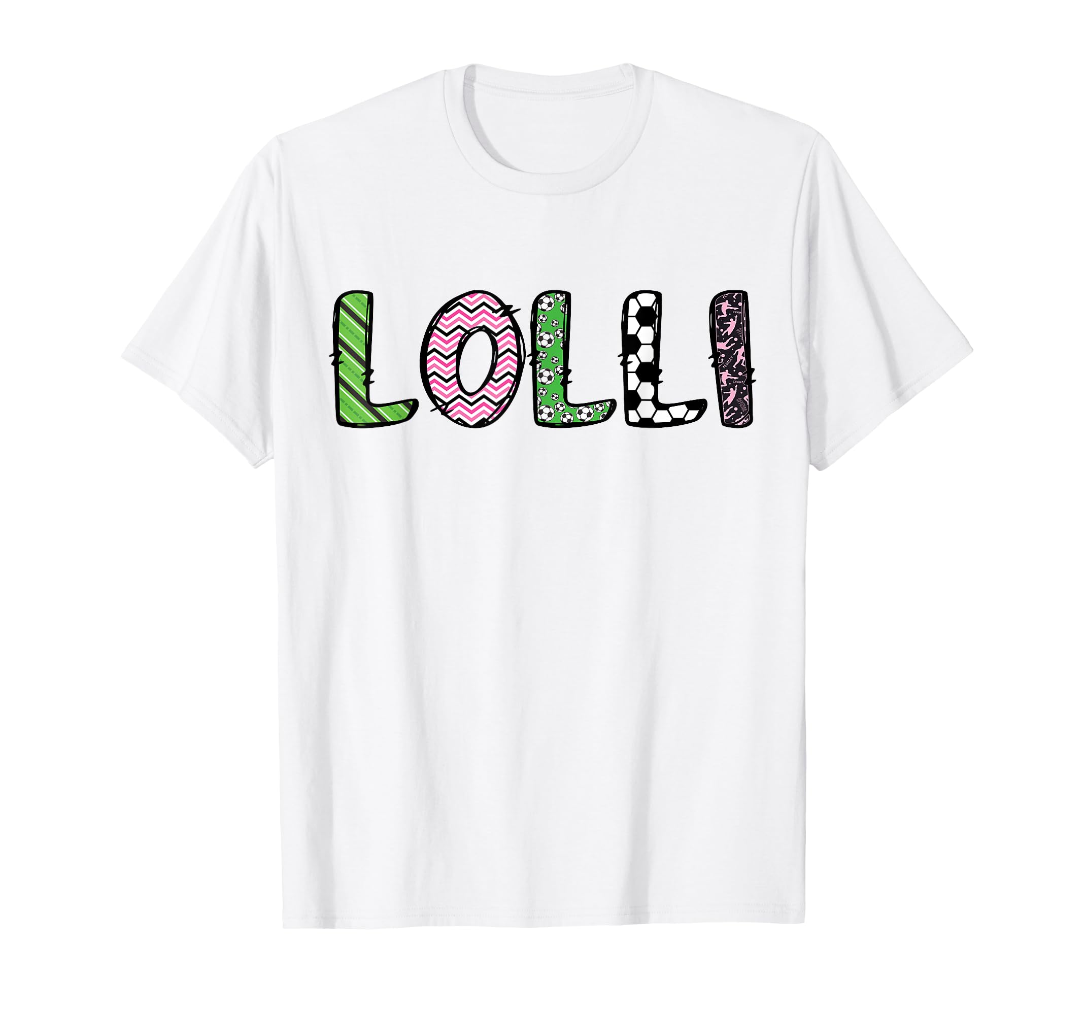 Soccer Lolli Funny Soccer Birthday Family T-Shirt - Unique Graphic Unisex - T-Shirt, Sweatshirt, Hoodie