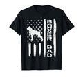 Boxer Dad Us Flag Patriotic Dog T-Shirt - Fun Novelty Design Men Women - T-Shirt, Sweatshirt, Hoodie