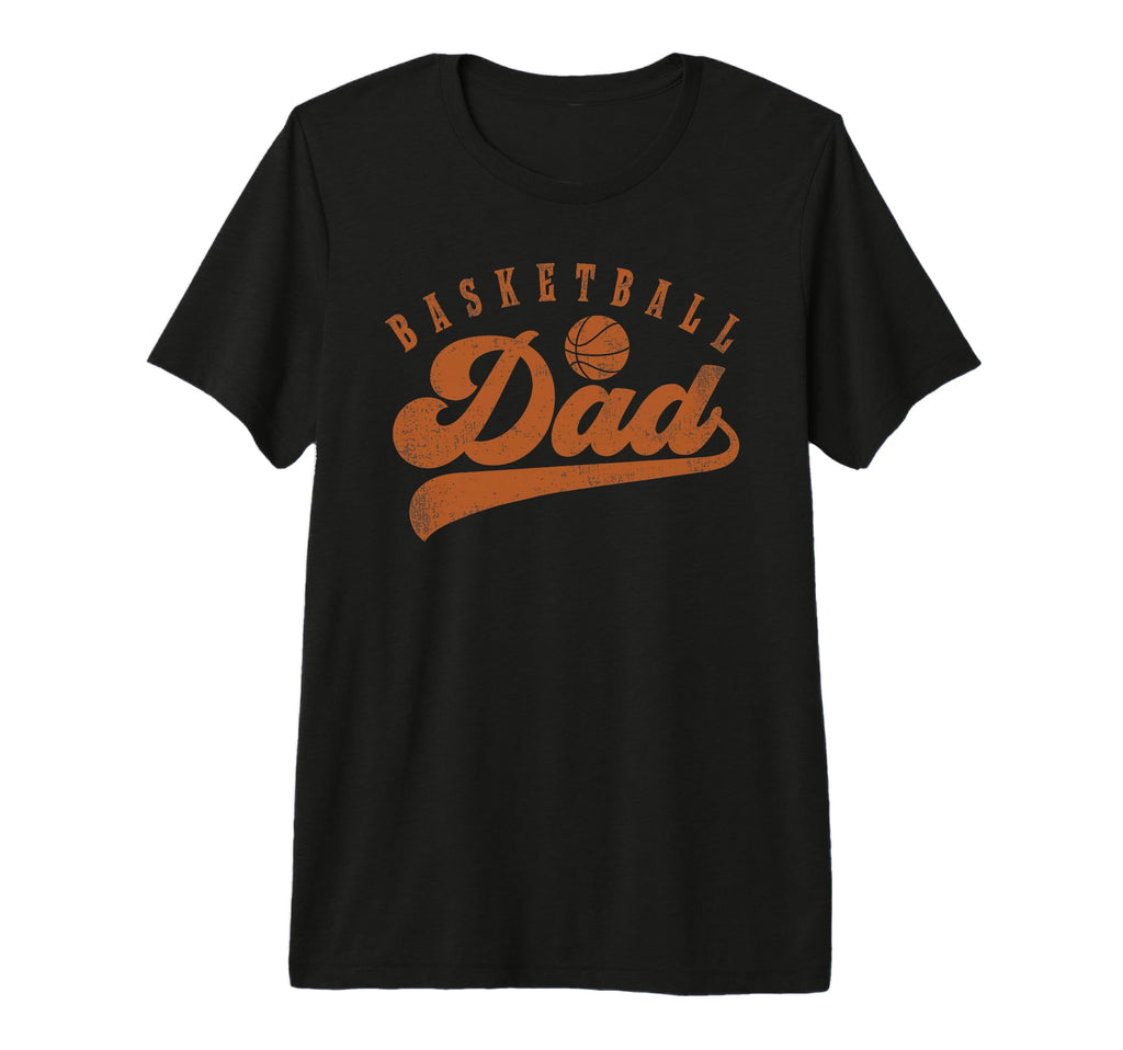 Basketball Dad Fathers Day Gifts Hoodie - Custom Art Print Unisex - T-Shirt, Sweatshirt, Hoodie