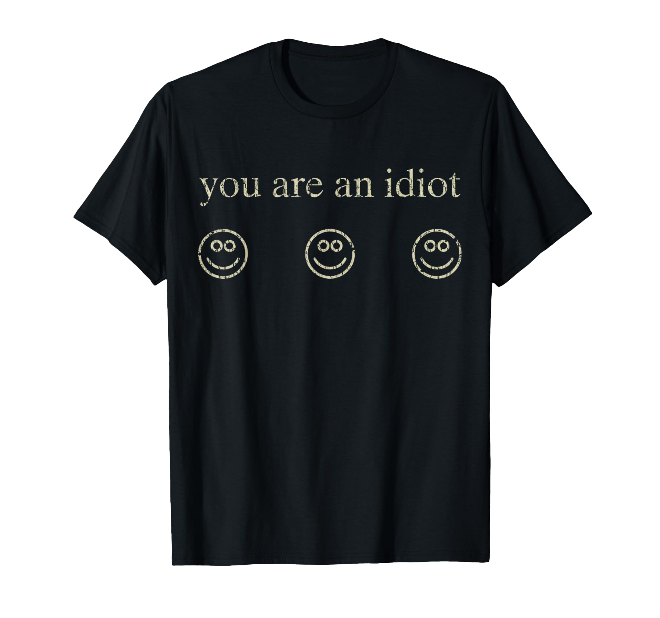 You Are Idiot 2002 Funny Hacker Smile T-Shirt - Aesthetic Graphic Unisex - T-Shirt, Sweatshirt, Hoodie