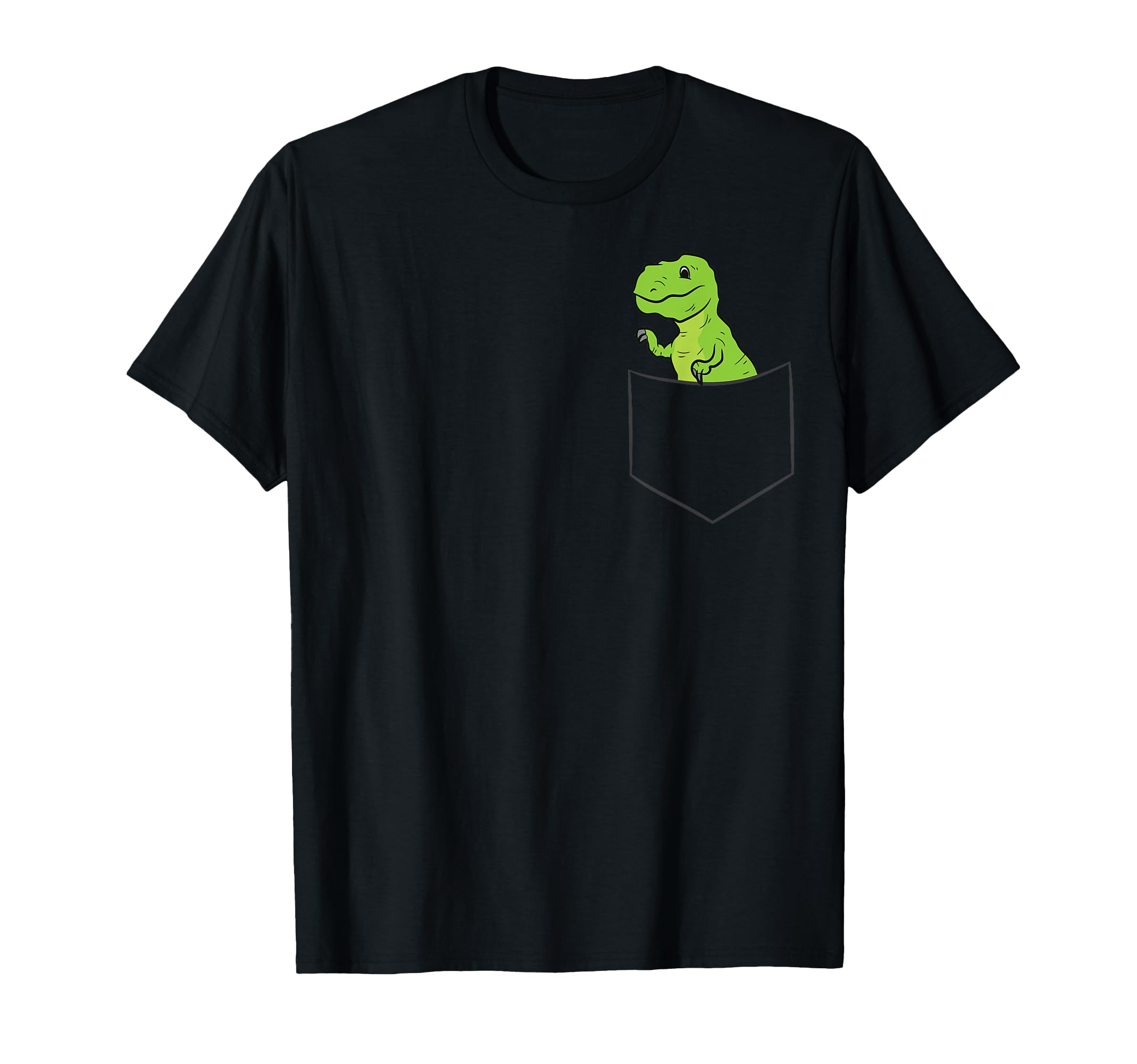 Dinosaur Pocket Funny Pocket Dinosaur T-Shirt - Custom Art Print Unisex - T-Shirt, Sweatshirt, Hoodie