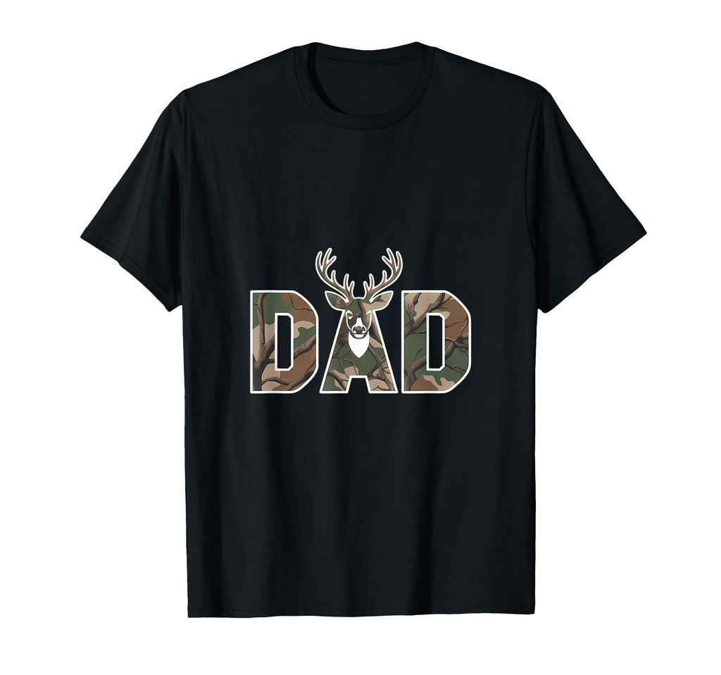 Funny Dad Deer Hunting Camo Hunter T-Shirt - Fun Novelty Design for Adults - T-Shirt, Sweatshirt, Hoodie