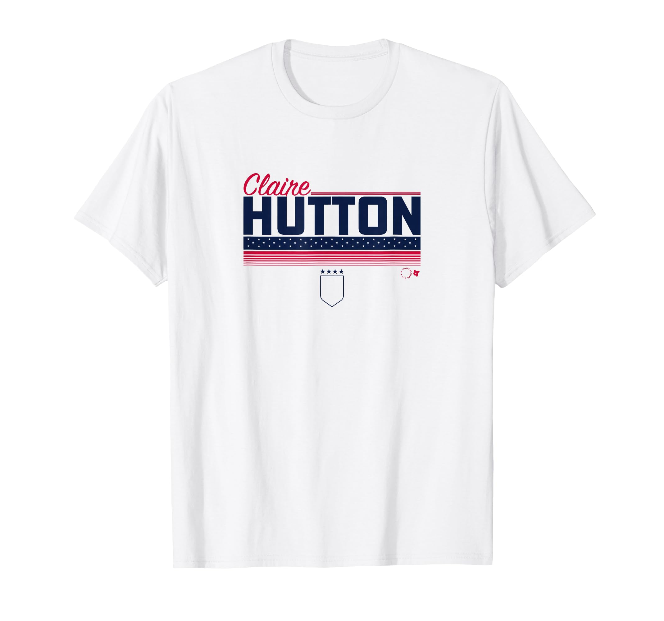 Claire Hutton Uswntpa Stripe Usa Soccer T-Shirt - Streetwear Style Unisex - T-Shirt, Sweatshirt, Hoodie
