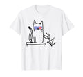 Cat No Kings America Funny Political Cat T-Shirt - Trendy Graphic Unisex - T-Shirt, Sweatshirt, Hoodie