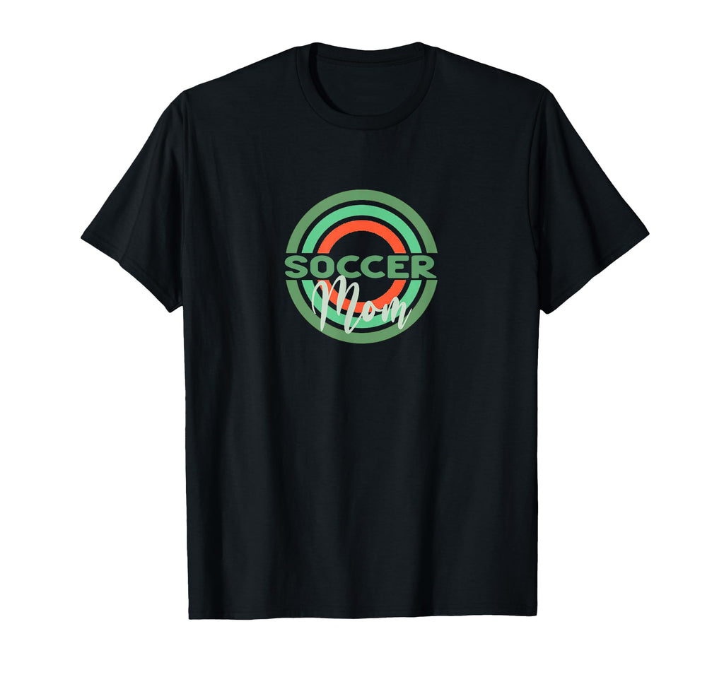 Soccer Mom Modern Soccer Circles T-Shirt - Custom Art Print for Adults - T-Shirt, Sweatshirt, Hoodie
