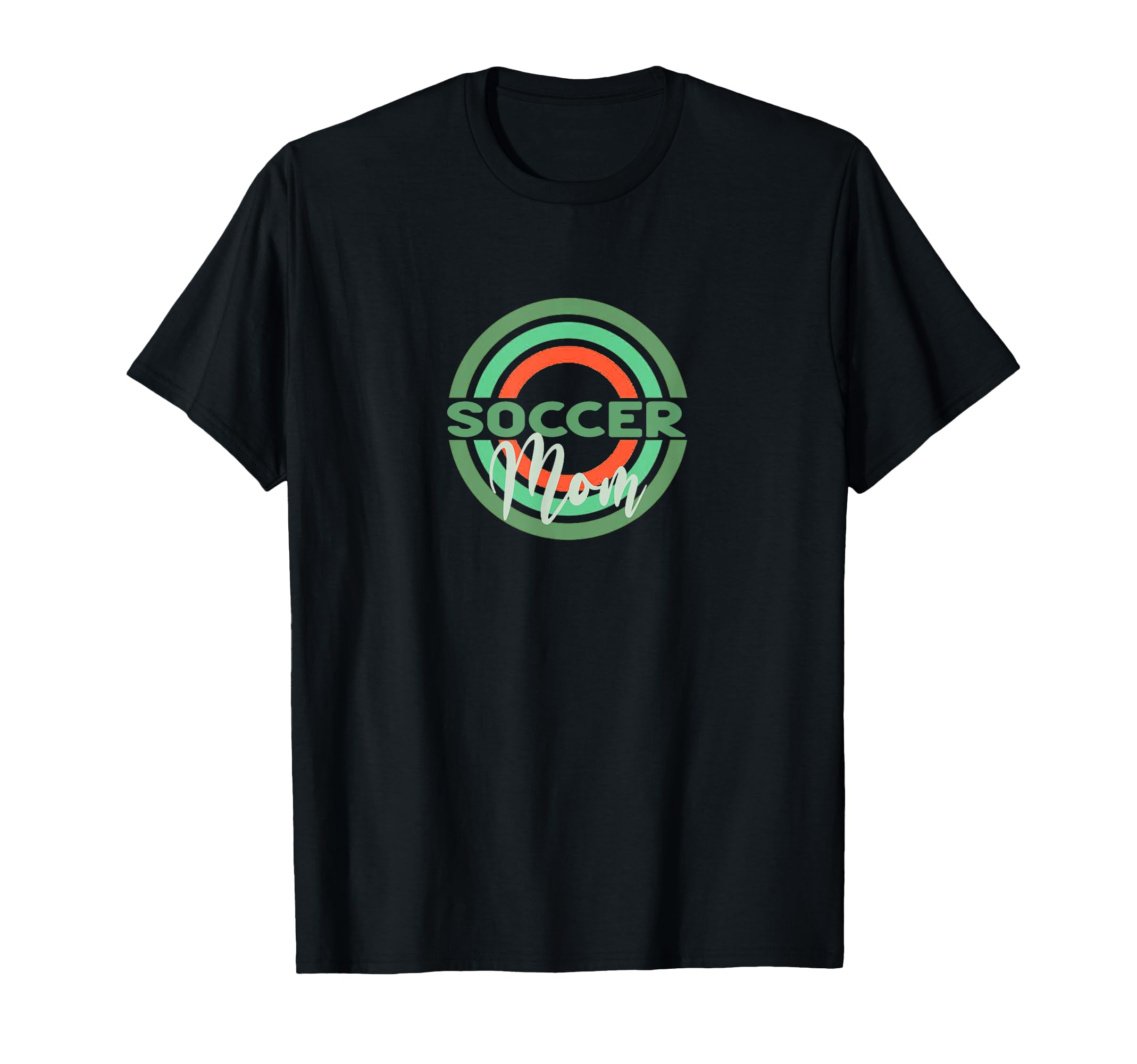 Soccer Mom Modern Soccer Circles T-Shirt - Custom Art Print for Adults - T-Shirt, Sweatshirt, Hoodie