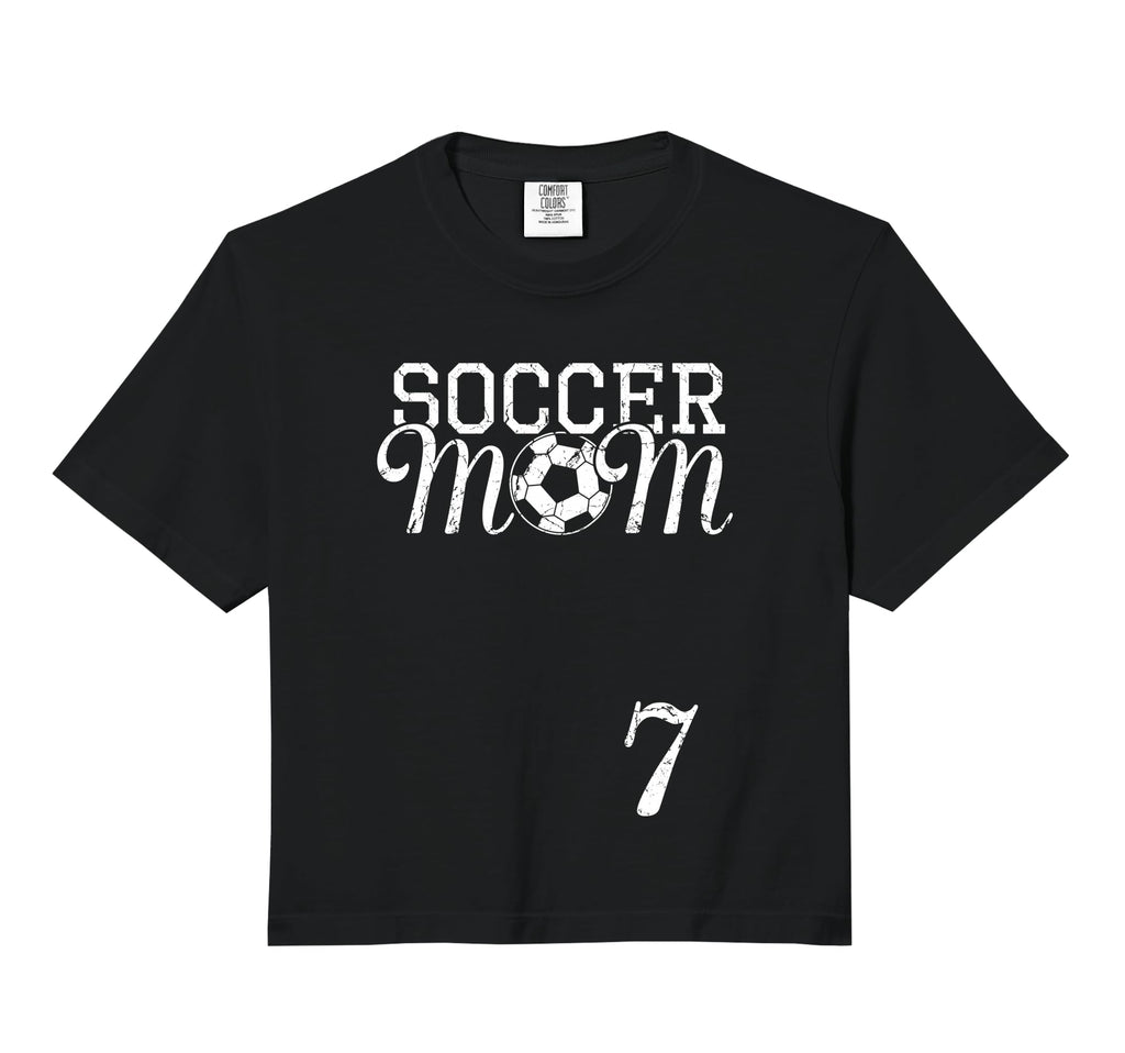 Soccer Mom Jersey Number 7 Favorite Sweatshirt - Unique Graphic for Adults - T-Shirt, Sweatshirt, Hoodie