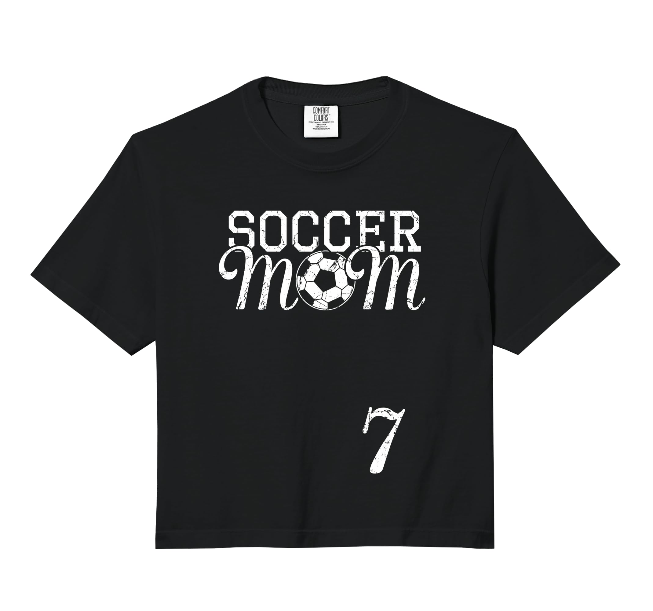 Soccer Mom Jersey Number 7 Favorite Sweatshirt - Unique Graphic for Adults - T-Shirt, Sweatshirt, Hoodie