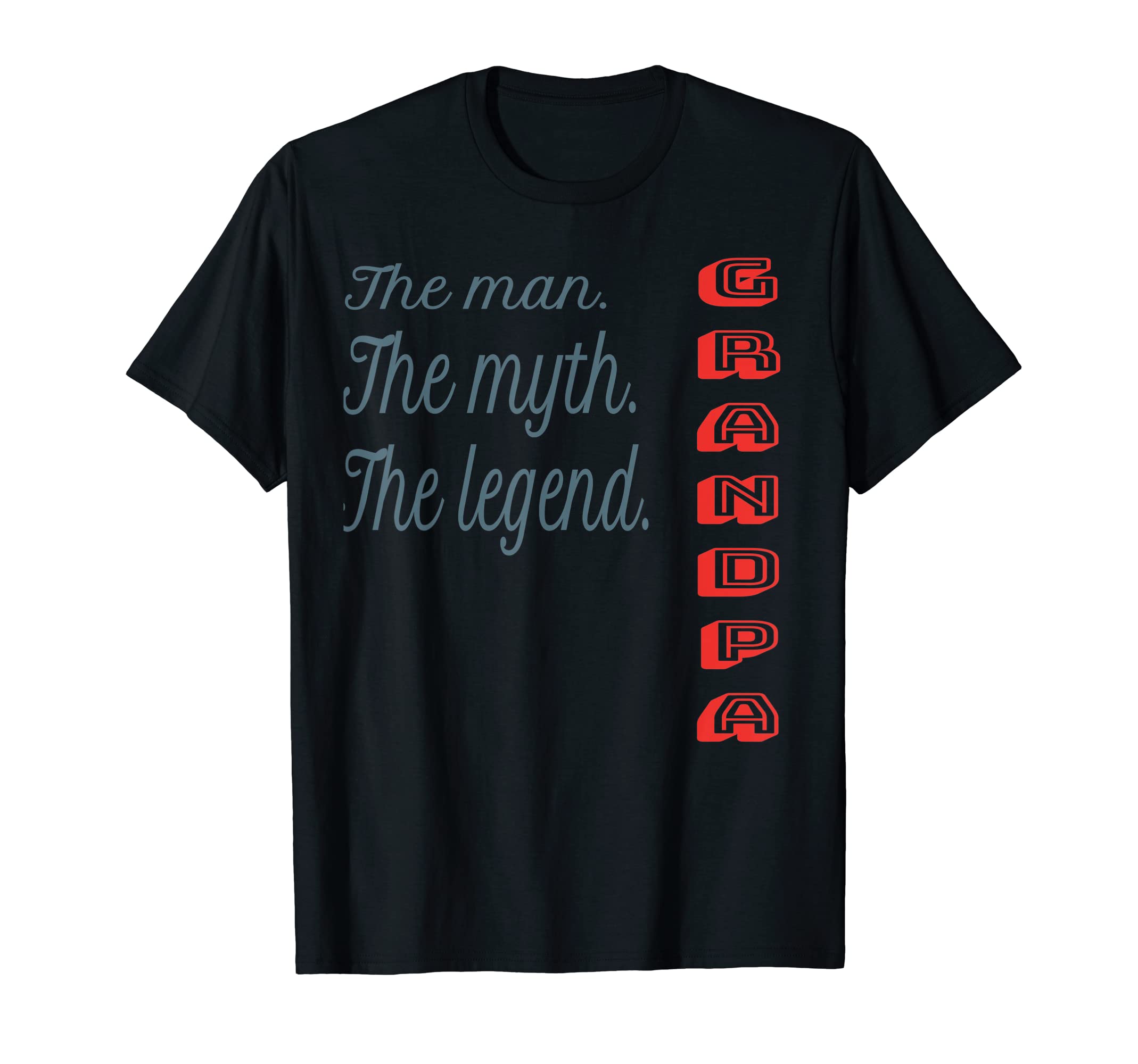 Mens Grandpa Myth Legend Dad Father T-Shirt - Trendy Graphic Men Women - T-Shirt, Sweatshirt, Hoodie