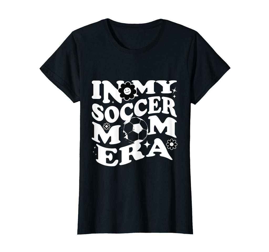 My Soccer Mom Era Groovy Soccer Mom T-Shirt - Fun Novelty Design for Adults - T-Shirt, Sweatshirt, Hoodie