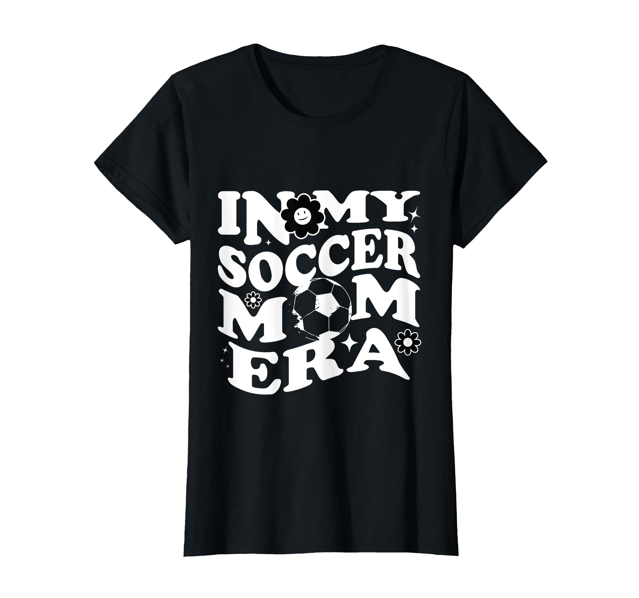My Soccer Mom Era Groovy Soccer Mom T-Shirt - Fun Novelty Design for Adults - T-Shirt, Sweatshirt, Hoodie