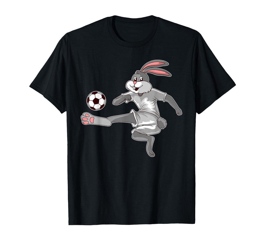 Easter Bunny Football Rabbit Soccer T-Shirt - Novelty Apparel Unisex - T-Shirt, Sweatshirt, Hoodie