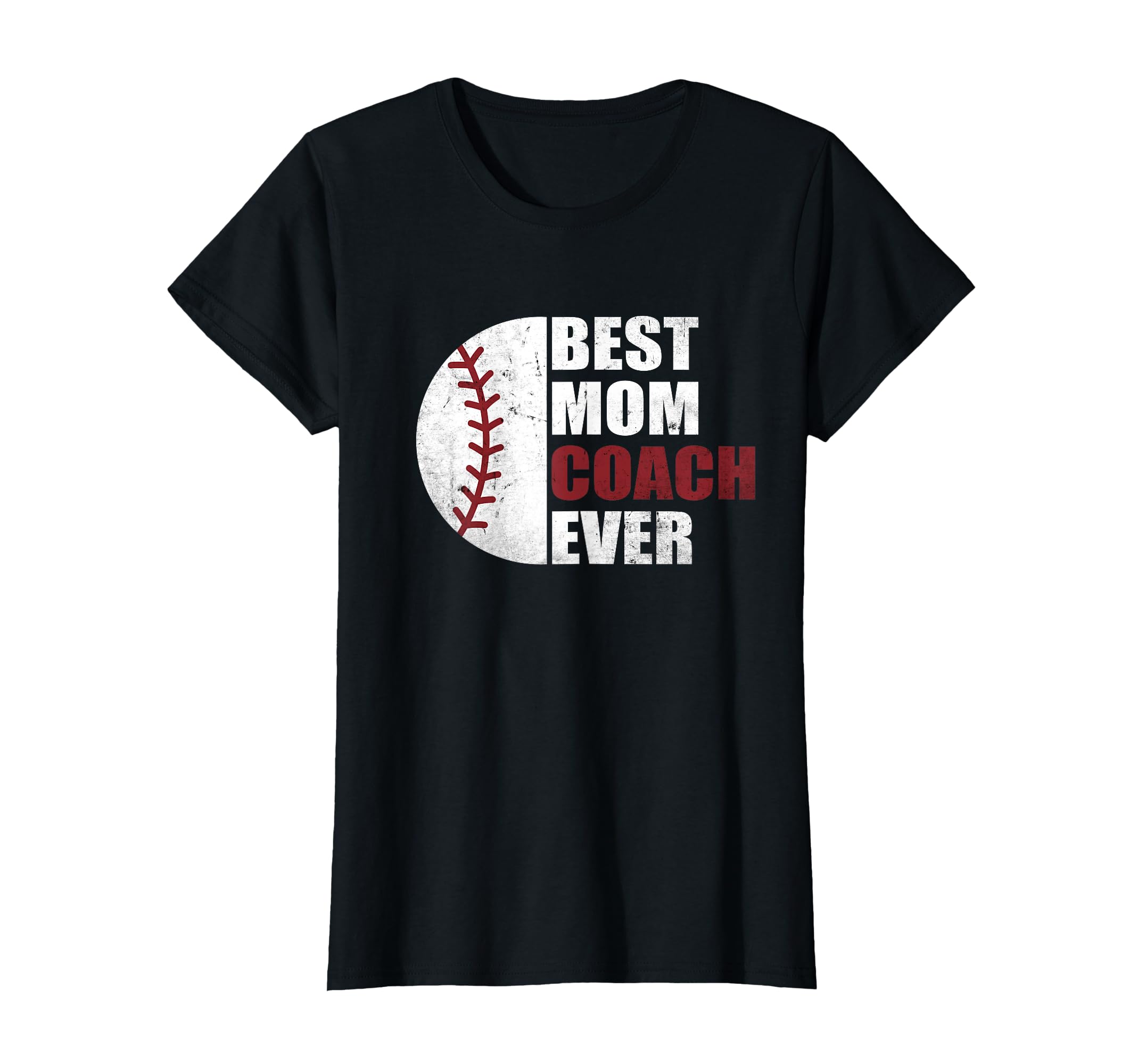 Best Baseball Mom Coach Ever Mother T-Shirt - Graphic Print for Adults - T-Shirt, Sweatshirt, Hoodie