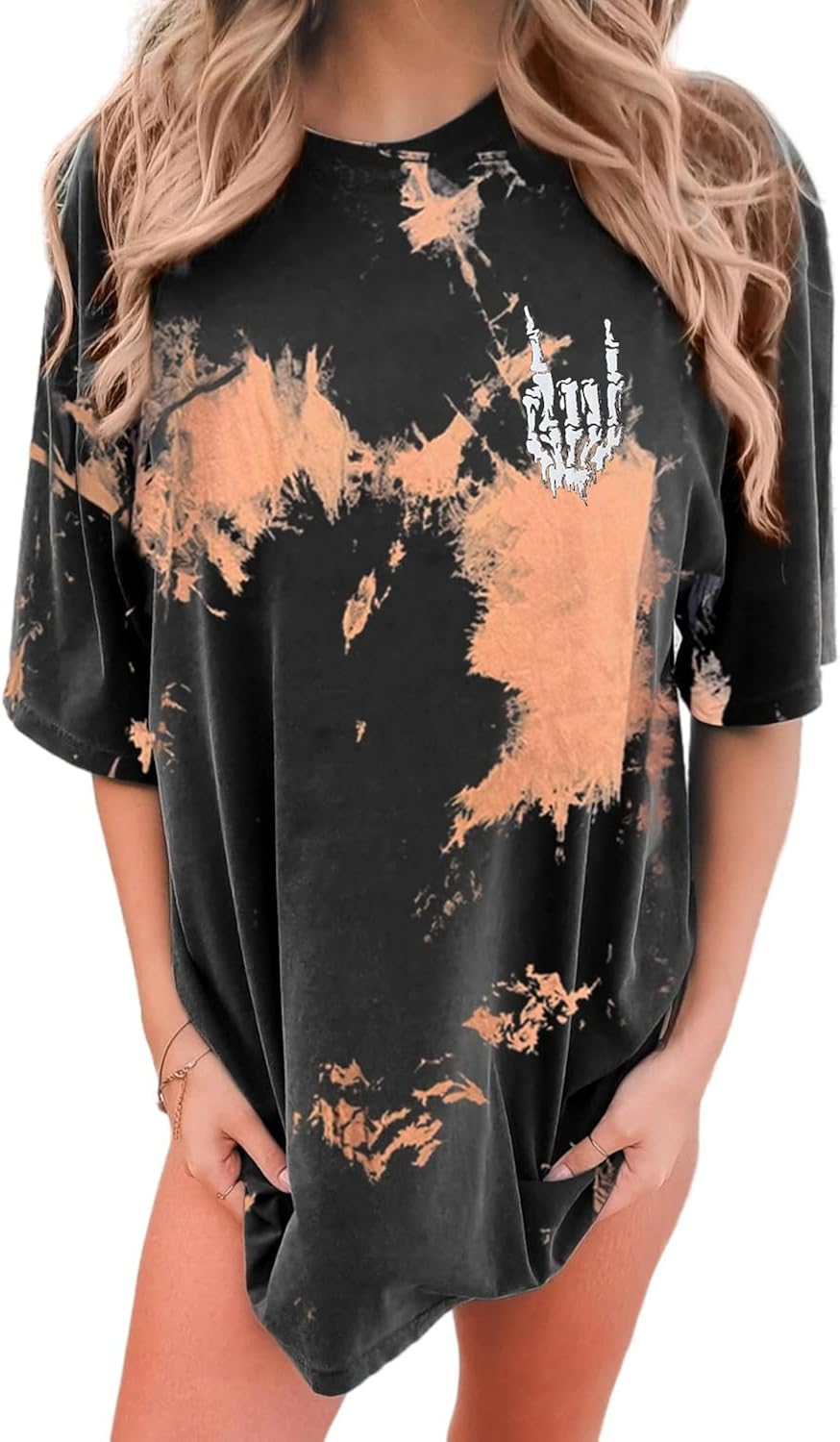 Womens Oversized Graphic Moon Printed Butterfly - Adult & Kids T-Shirts, Sweatshirts & Hoodies apparel design preview 1