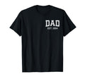 Dad Est 1994 Custom Dad Personalized T-Shirt - Custom Art Print Unisex - T-Shirt, Sweatshirt, Hoodie