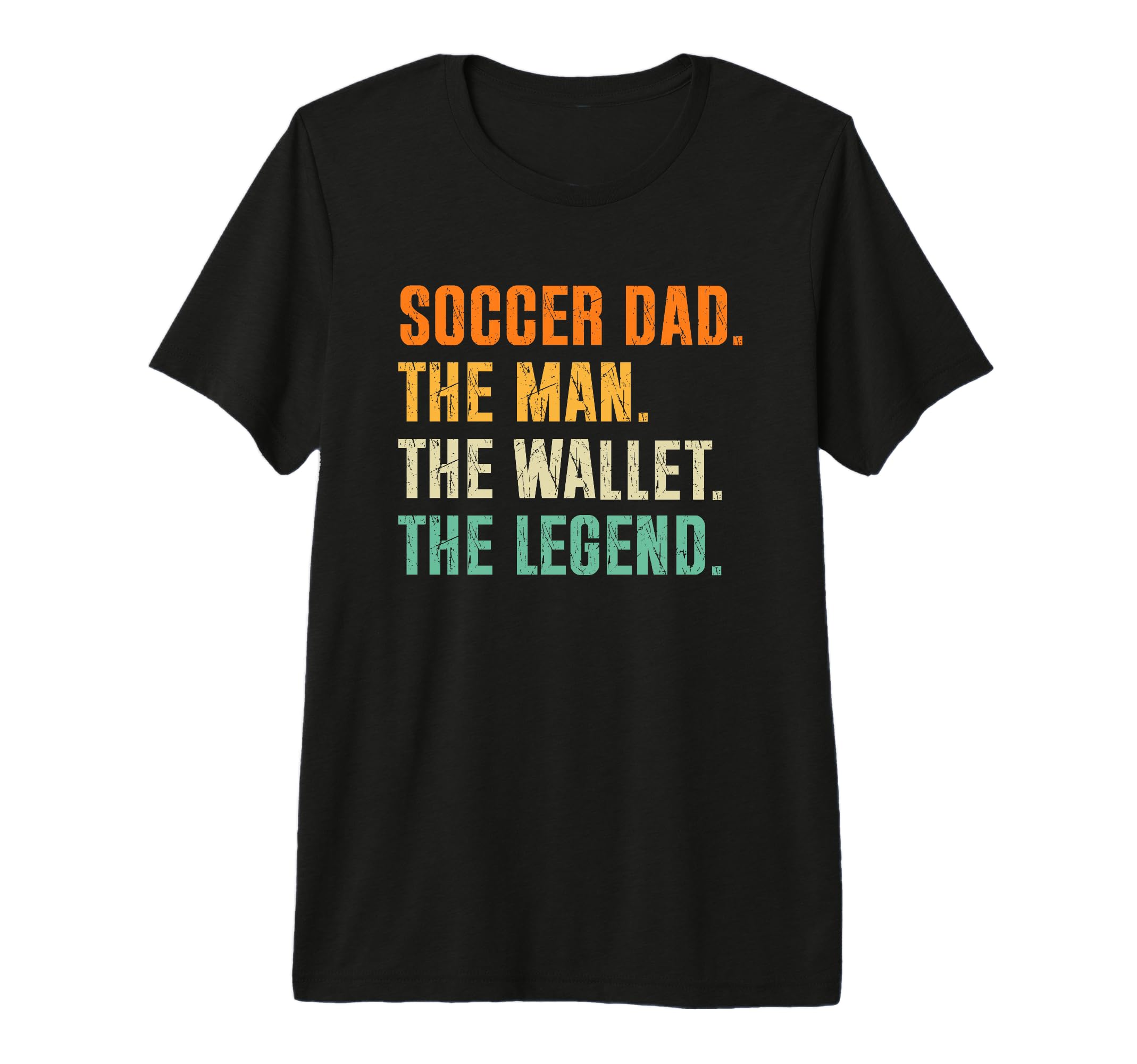 Mens Soccer Dad Funny Wallet Legend Tri T-Shirt - Trendy Graphic Men Women - T-Shirt, Sweatshirt, Hoodie