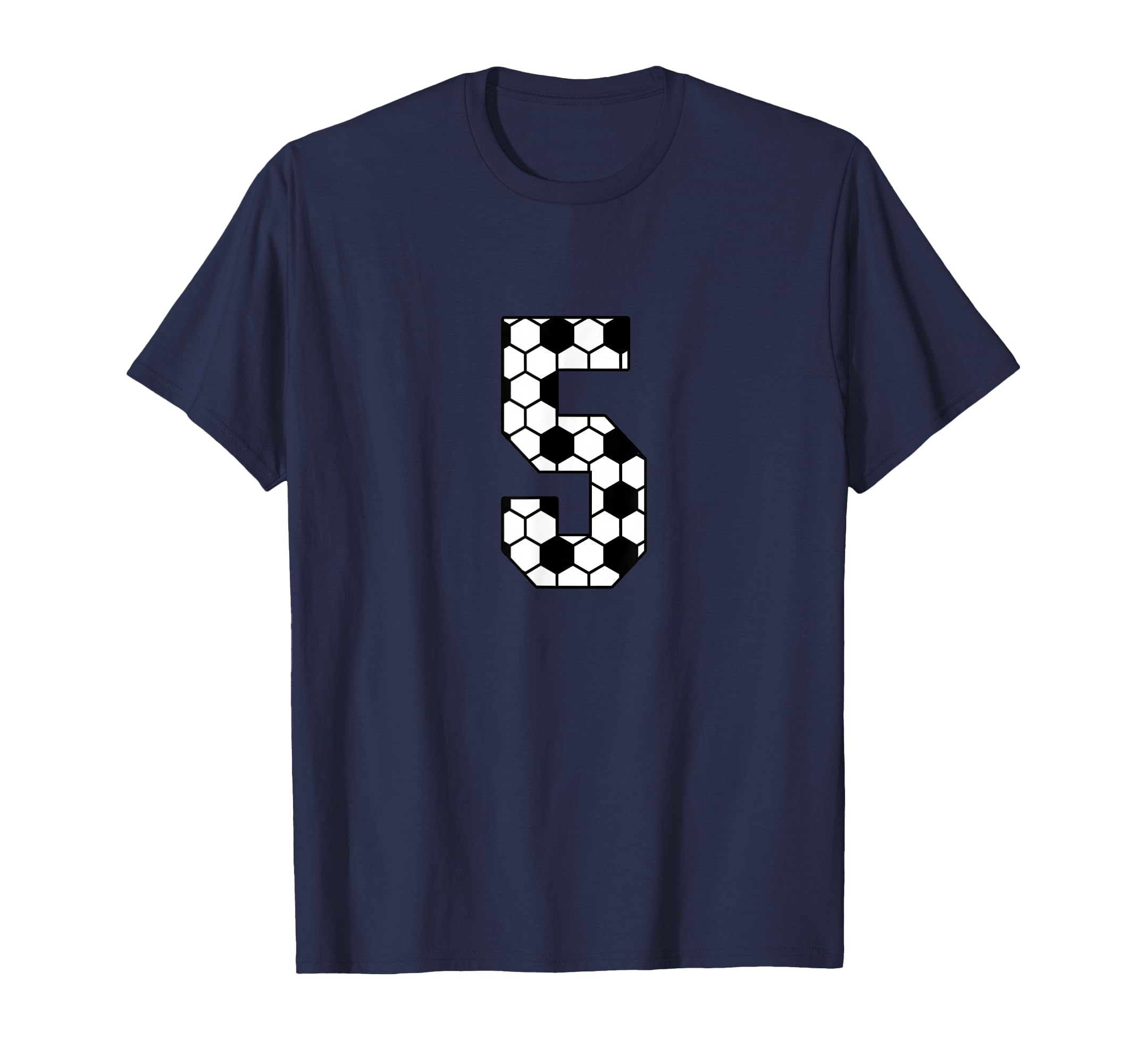 5 Soccer Jersey Favorite Player Fan Love T-Shirt - Novelty Apparel Unisex - T-Shirt, Sweatshirt, Hoodie