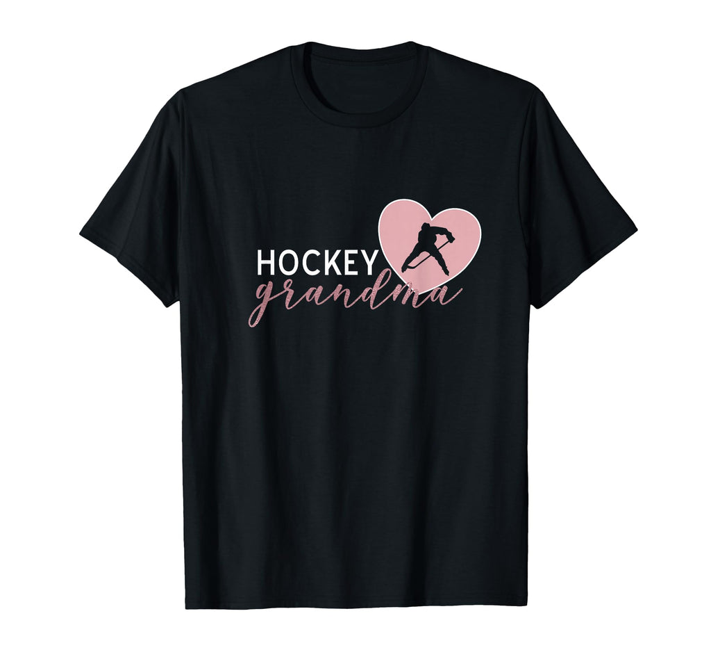 Hockey Grandma Grandmother Heart Player T-Shirt - Streetwear Style Unisex - T-Shirt, Sweatshirt, Hoodie