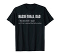 Basketball Dad T-Shirt - Minimalist Print Unisex - T-Shirt, Sweatshirt, Hoodie
