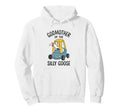 Godmother Silly Goose 1St Birthday Family Hoodie - Minimalist Print Unisex - T-Shirt, Sweatshirt, Hoodie