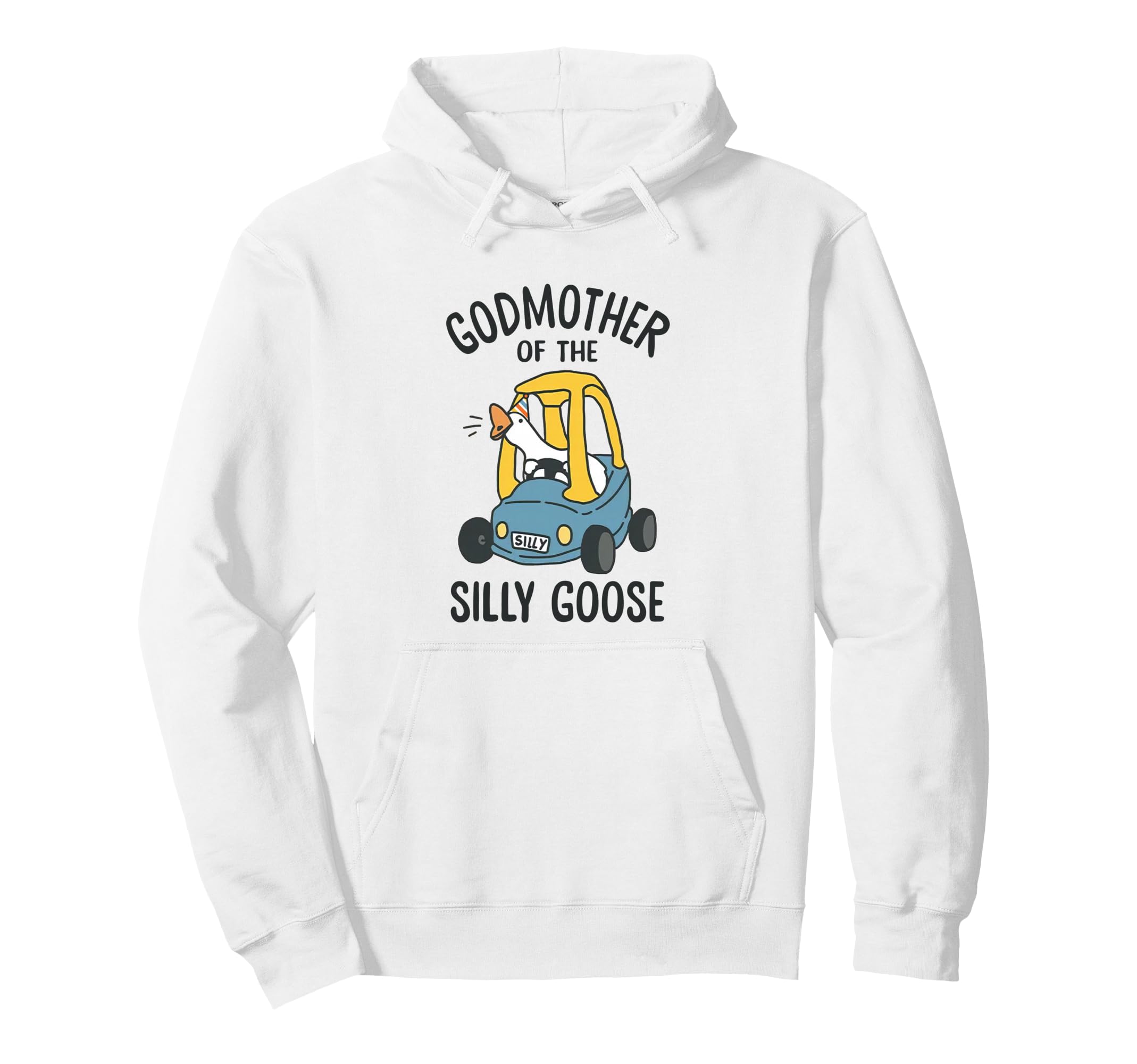 Godmother Silly Goose 1St Birthday Family Hoodie - Minimalist Print Unisex - T-Shirt, Sweatshirt, Hoodie