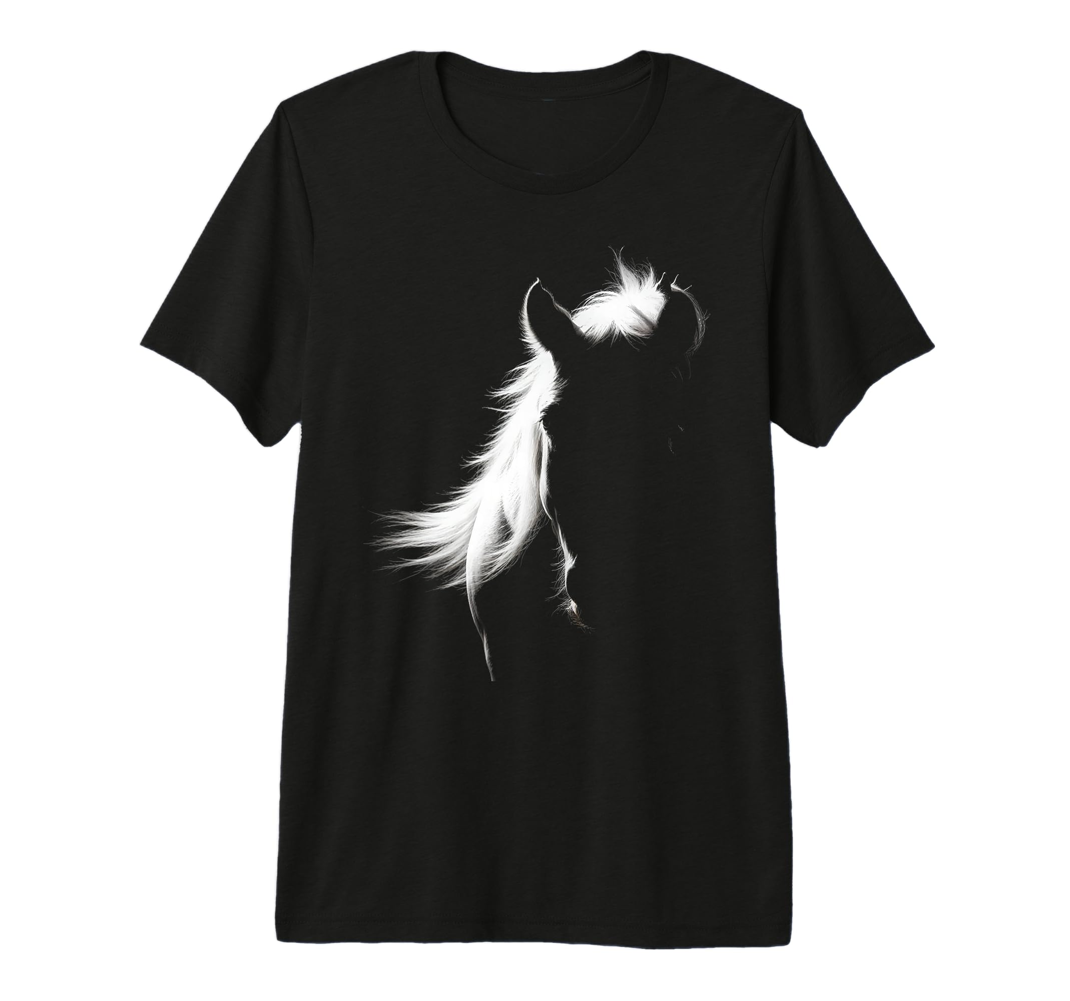 Western Horse Silhouette Horse T-Shirt - Aesthetic Graphic for Adults - T-Shirt, Sweatshirt, Hoodie