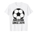 Awesome Since 2014 12Th Birthday T-Shirt - Casual Everyday Wear for Adults - T-Shirt, Sweatshirt, Hoodie