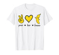 Peace Love Bananas Fresh Banana Gift T-Shirt - Minimalist Print for Adults - T-Shirt, Sweatshirt, Hoodie