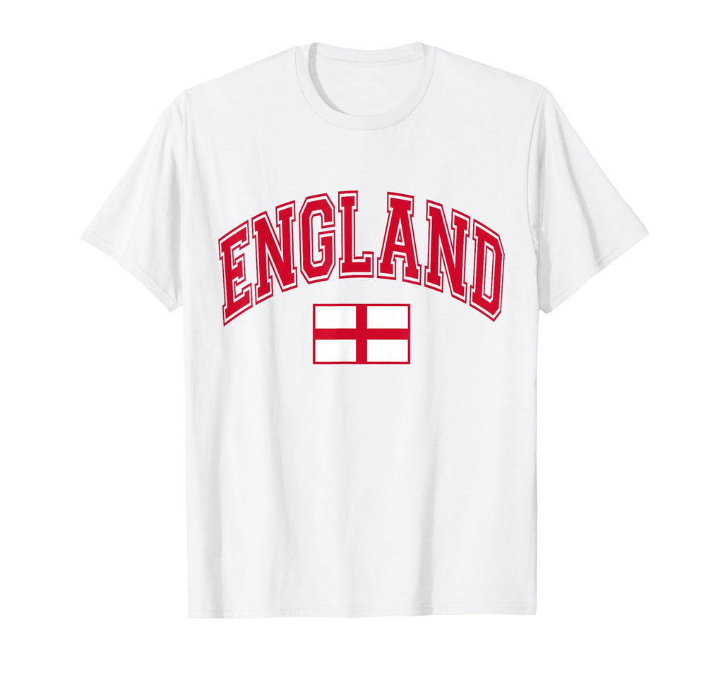England English Flag T-Shirt - Minimalist Print for Adults - T-Shirt, Sweatshirt, Hoodie