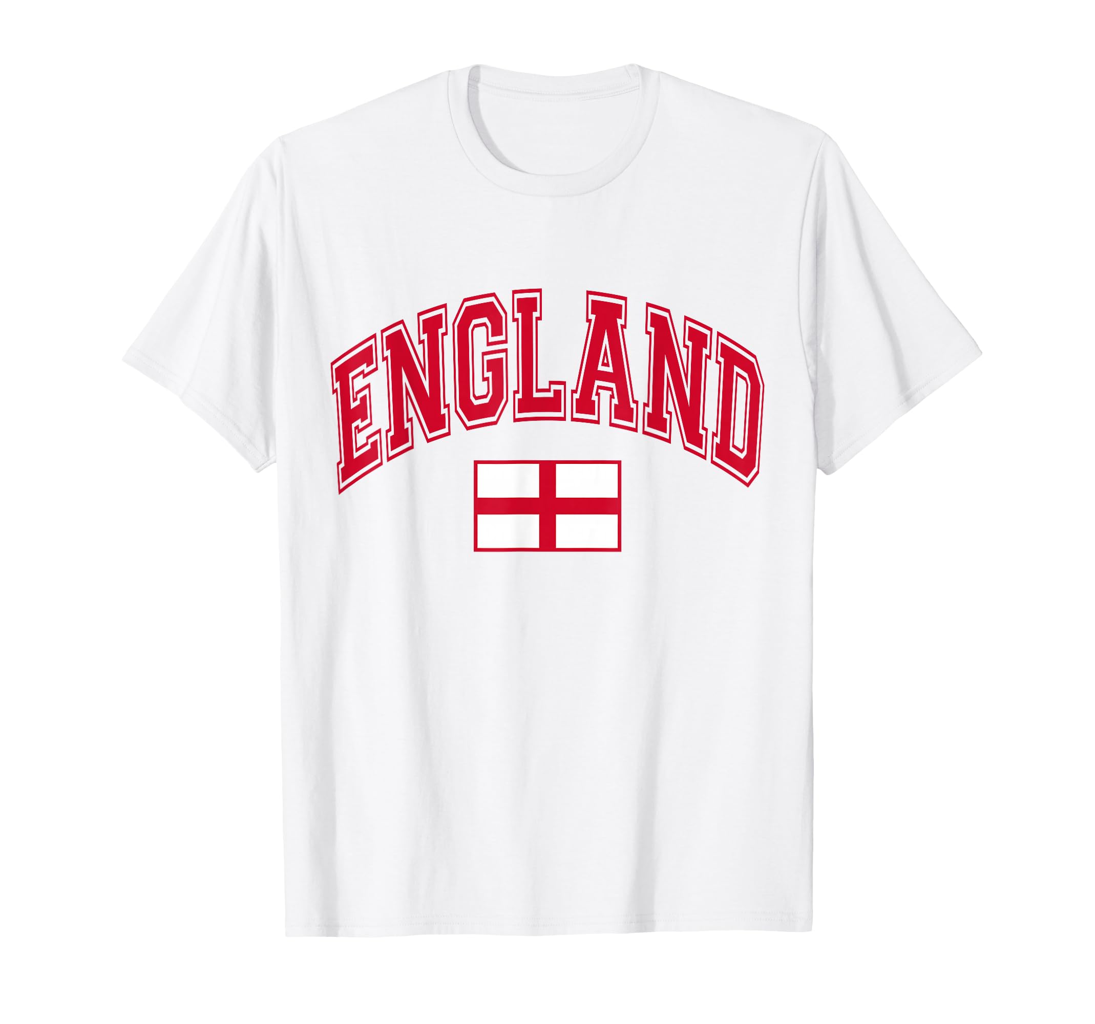 England English Flag T-Shirt - Minimalist Print for Adults - T-Shirt, Sweatshirt, Hoodie