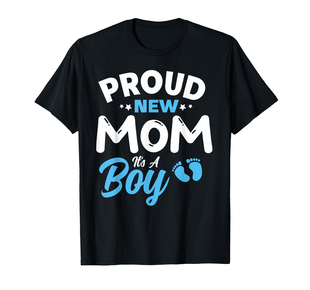 Proud New Mom Its Its Mother Son T-Shirt - Custom Art Print Unisex - T-Shirt, Sweatshirt, Hoodie