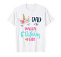 Unicorn Dad 6Th Birthday Matching Papa T-Shirt - Unique Graphic for Adults - T-Shirt, Sweatshirt, Hoodie