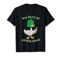 Duck Smoking Quack Pun Funny Dad T-Shirt - Casual Everyday Wear Men Women - T-Shirt, Sweatshirt, Hoodie