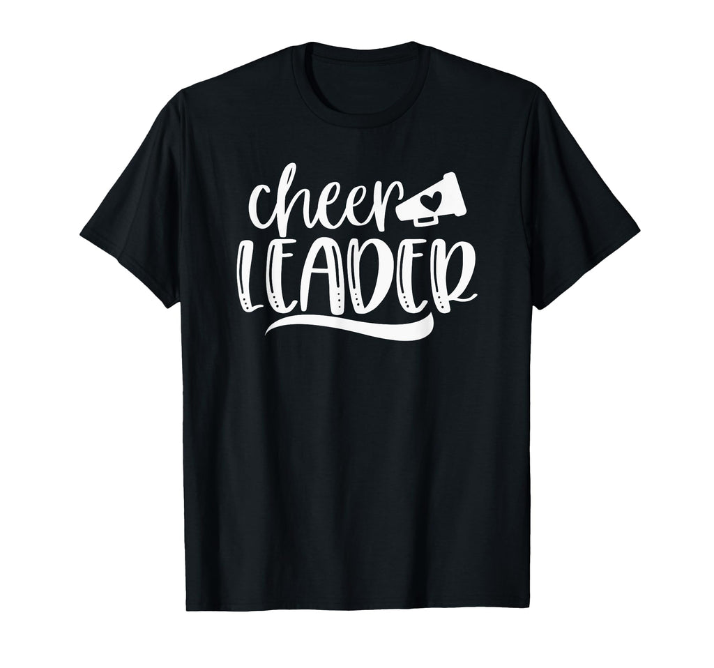Womens Cheerleader Cheer Megaphone Heart T-Shirt - Aesthetic Graphic Unisex - T-Shirt, Sweatshirt, Hoodie