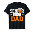 Senior 2026 Dad Basketball Lover T-Shirt - Fun Novelty Design for Adults - T-Shirt, Sweatshirt, Hoodie