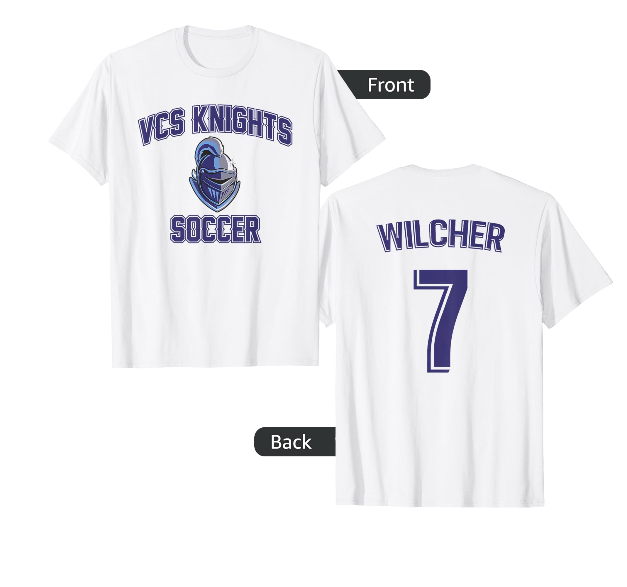 Vcs Middle School Soccer Wilcher T-Shirt - Aesthetic Graphic for Adults - T-Shirt, Sweatshirt, Hoodie