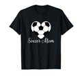 Soccer Mom Heart Soccer Ball Funny Soccer T-Shirt - Trendy Graphic Unisex - T-Shirt, Sweatshirt, Hoodie