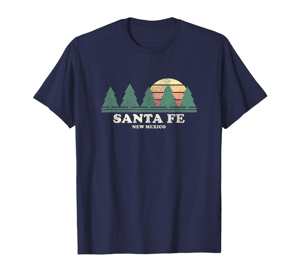 Santa Fe Nm Throwback 70S T-Shirt - Aesthetic Graphic Unisex - T-Shirt, Sweatshirt, Hoodie