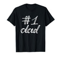 Number One Dad T-Shirt - Trendy Graphic for Adults - T-Shirt, Sweatshirt, Hoodie