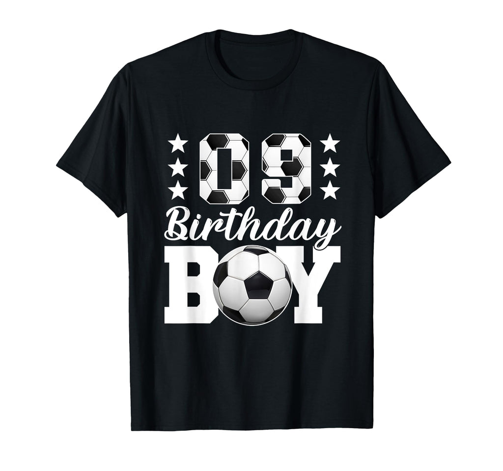 Soccer 9Th Birthday 9 Years Old Soccer T-Shirt - Novelty Apparel Men Women - T-Shirt, Sweatshirt, Hoodie