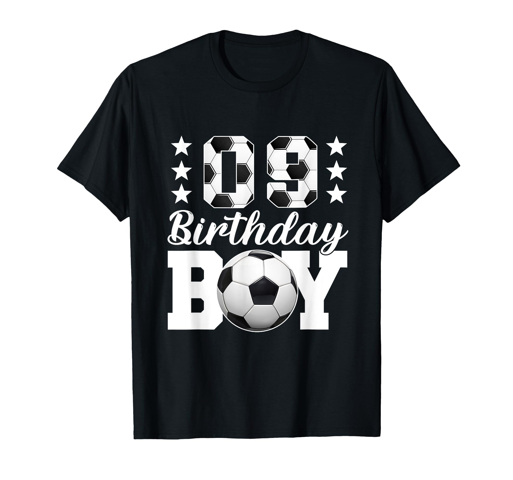 Soccer 9Th Birthday 9 Years Old Soccer T-Shirt - Novelty Apparel Men Women - T-Shirt, Sweatshirt, Hoodie