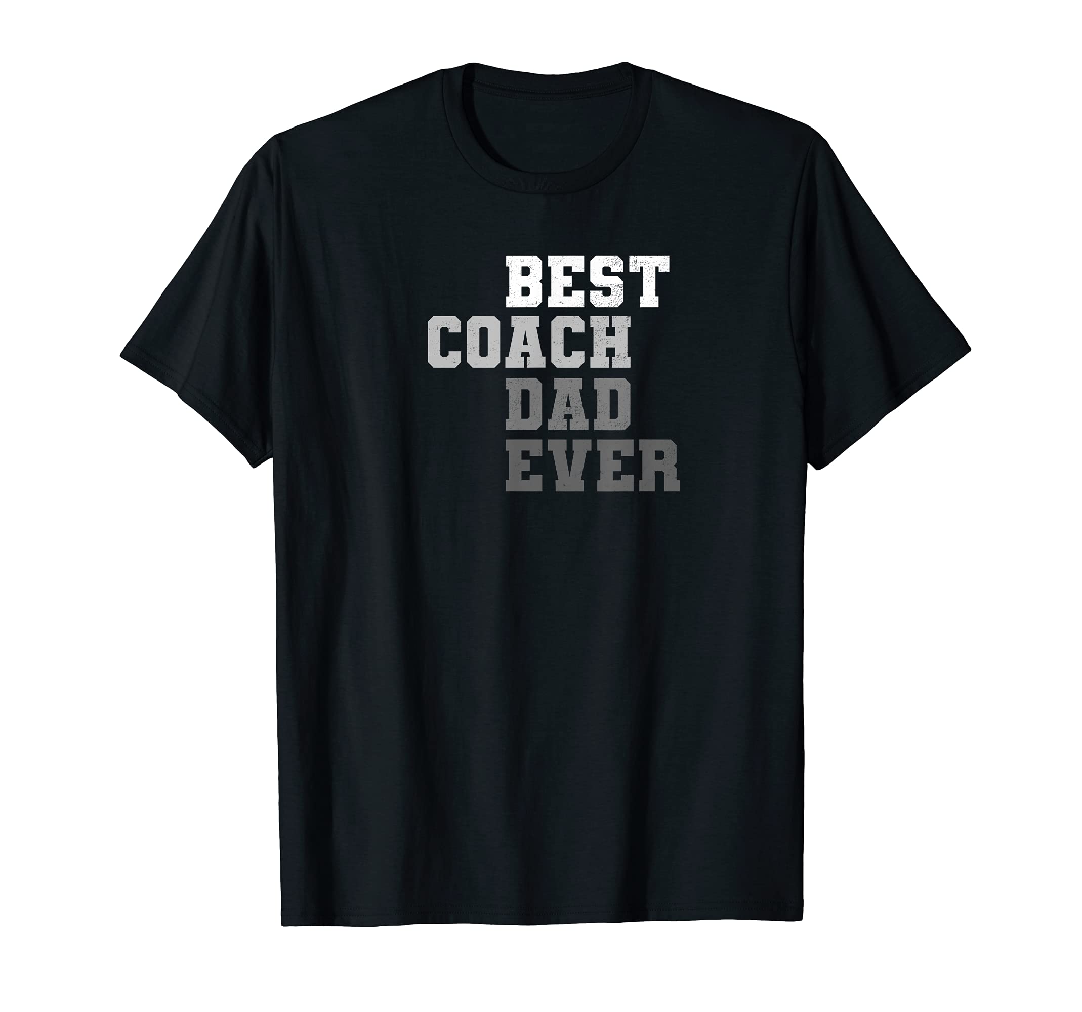 Mens Best Coach Dad Ever Football Soccer T-Shirt - Streetwear Style Unisex - T-Shirt, Sweatshirt, Hoodie