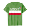Green Mexican Soccer Jersey Flag T-Shirt - Custom Art Print Unisex - T-Shirt, Sweatshirt, Hoodie