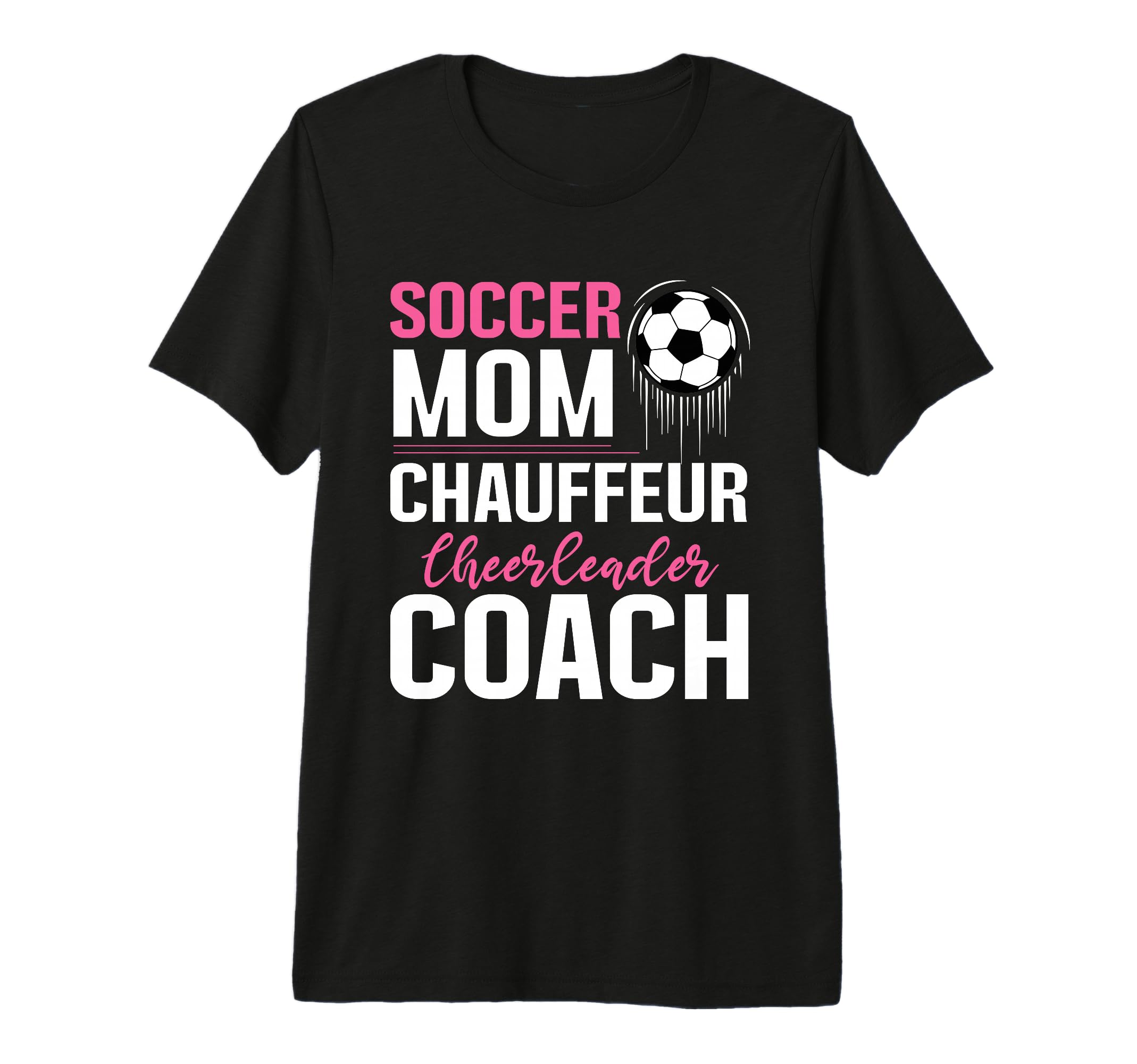 Soccer Mom Mommy Tri Blend T-Shirt - Custom Art Print Unisex - T-Shirt, Sweatshirt, Hoodie