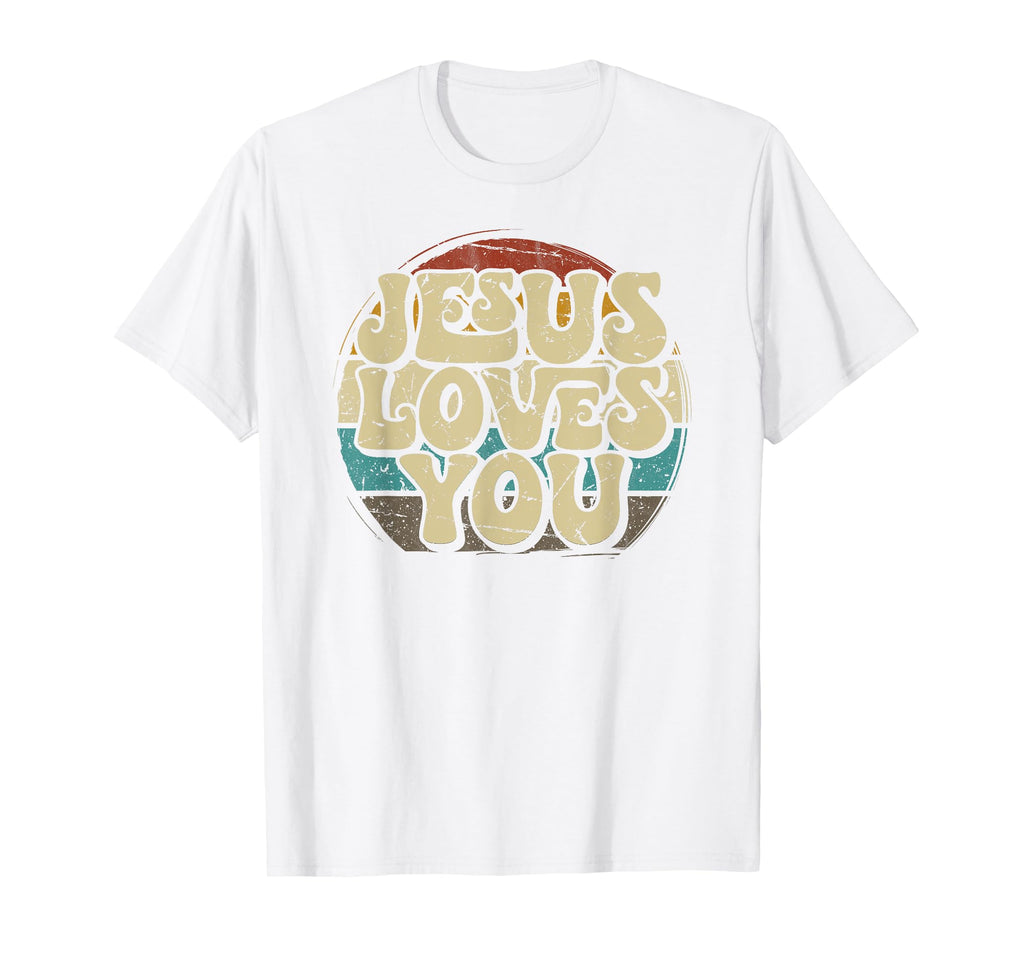 Jesus Loves You Womens T-Shirt - Fun Novelty Design for Adults - T-Shirt, Sweatshirt, Hoodie