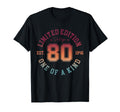 80Th Birthday 1946 80 Year Old T-Shirt - Graphic Print Men Women - T-Shirt, Sweatshirt, Hoodie